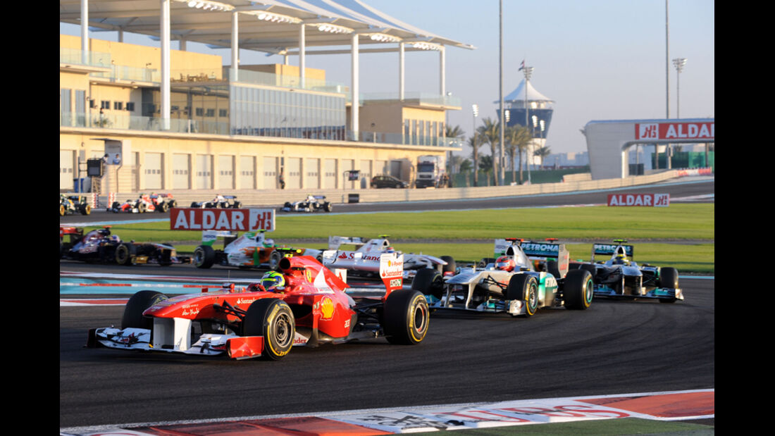 Felipe Massa GP Abu Dhabi 2011