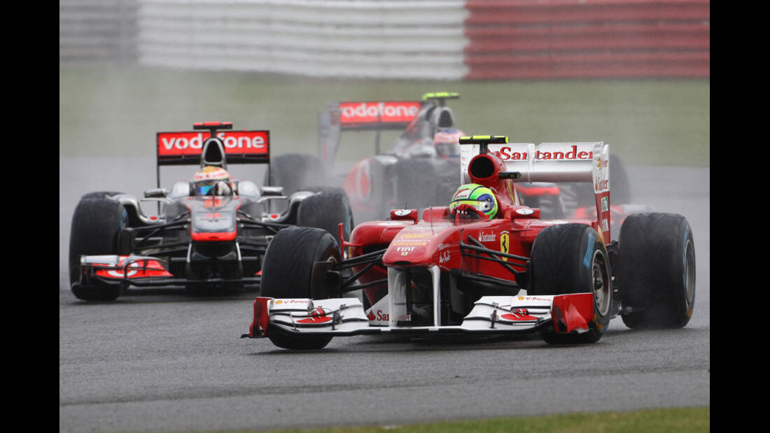 Felipe Massa GP England 2011 Rennen
