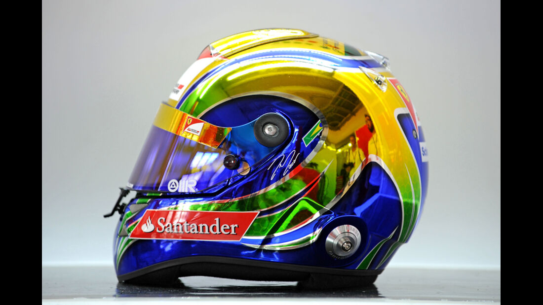 Felipe Massa Helm GP Brasilien 2011