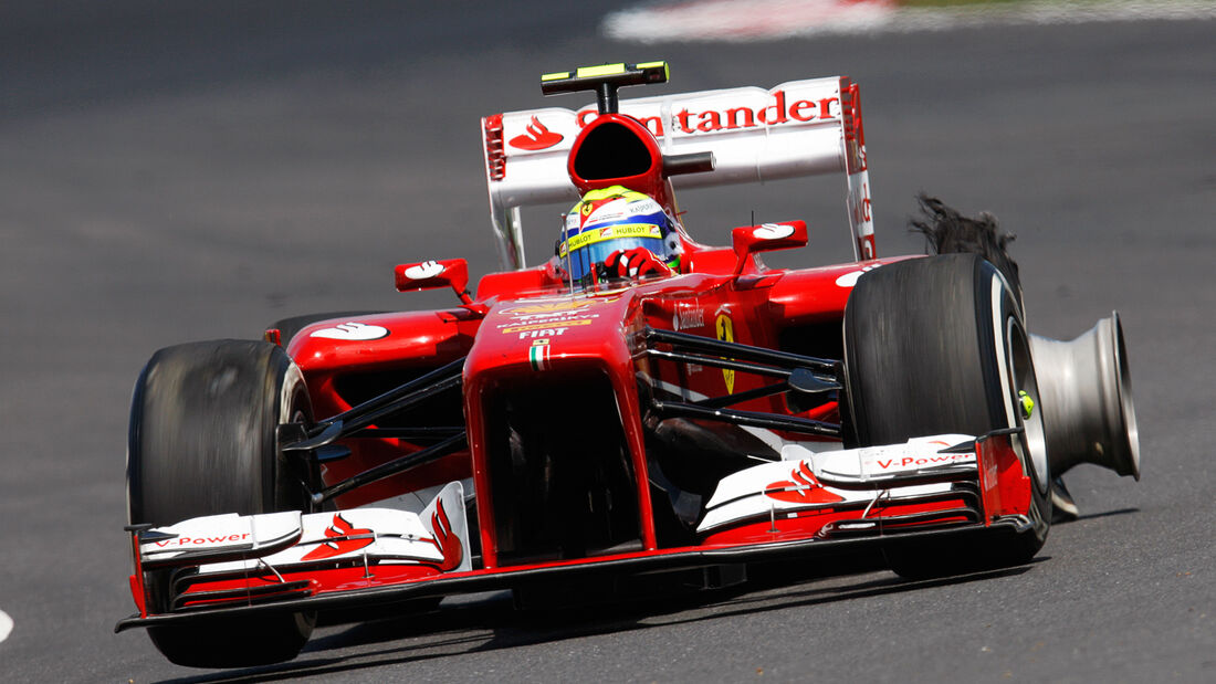 Felipe Massa - Reifenschaden GP England 2013
