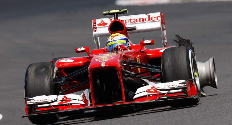 Felipe Massa - Reifenschaden GP England 2013