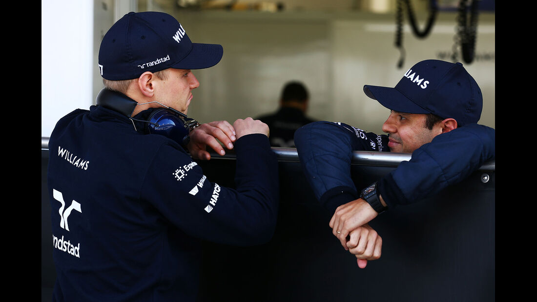 Felipe Massa - Valtteri Bottas - Williams - Formel 1 - Test - Bahrain - 19. Februar 2014