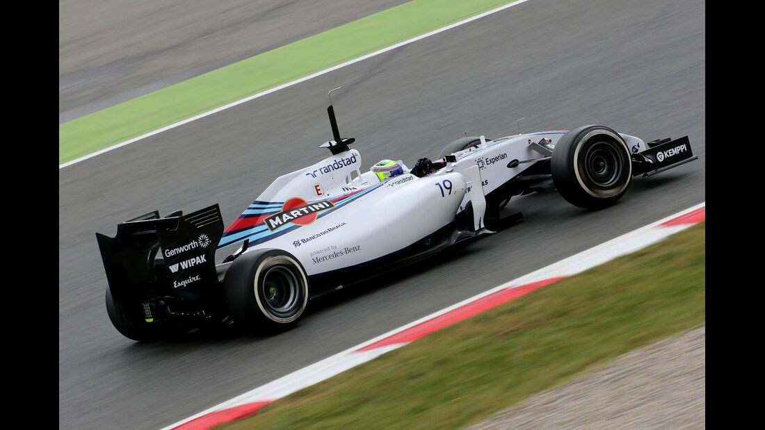Felipe Massa - Williams - F1 Test Barcelona (1) - 13. Mai 2014
