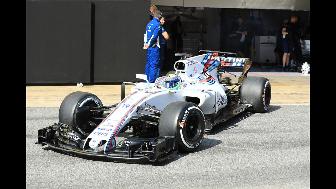 Felipe Massa - Williams - F1-Test - Barcelona - 27. Februar 2017