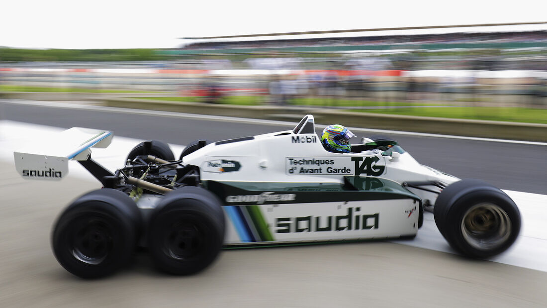 Felipe Massa - Williams FW08B - Williams-Jubiläum - Silverstone - 2017