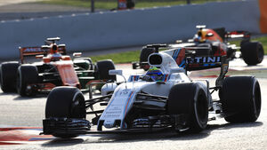 Felipe Massa - Williams FW40 - Testfahrten - Barcelona
