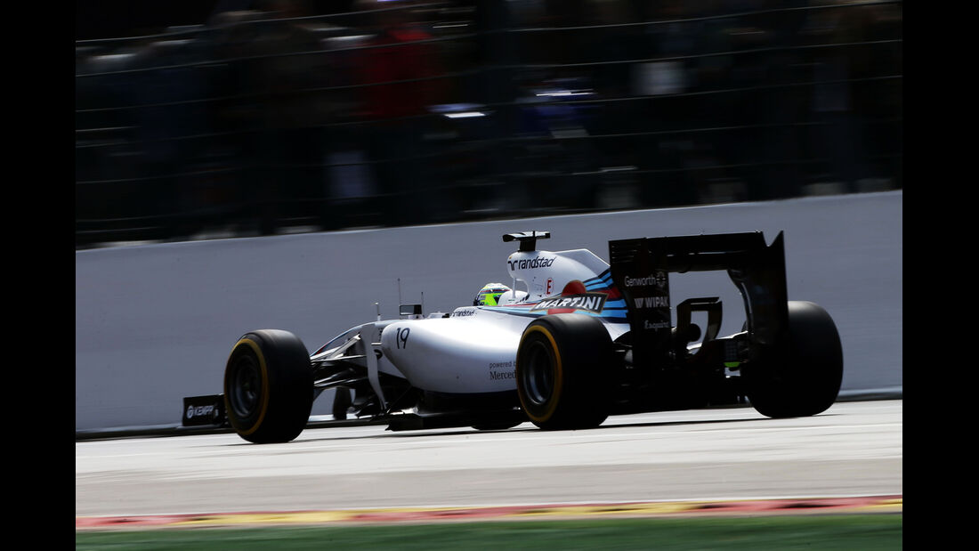 Felipe Massa - Williams - Formel 1 - GP Belgien - Spa-Francorchamps - 23. November 2014