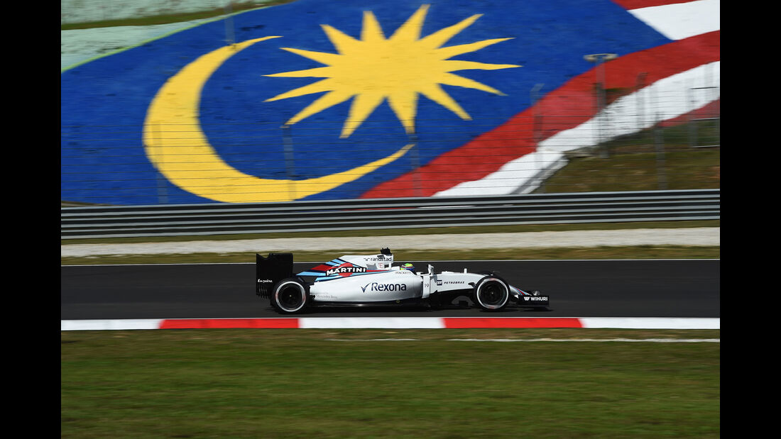 Felipe Massa - Williams -  Formel 1 - GP Malaysia - Freitag - 30.9.2016
