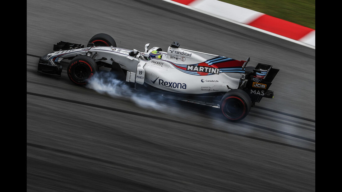 Felipe Massa - Williams - Formel 1 - GP Malaysia - Sepang - 29. September 2017