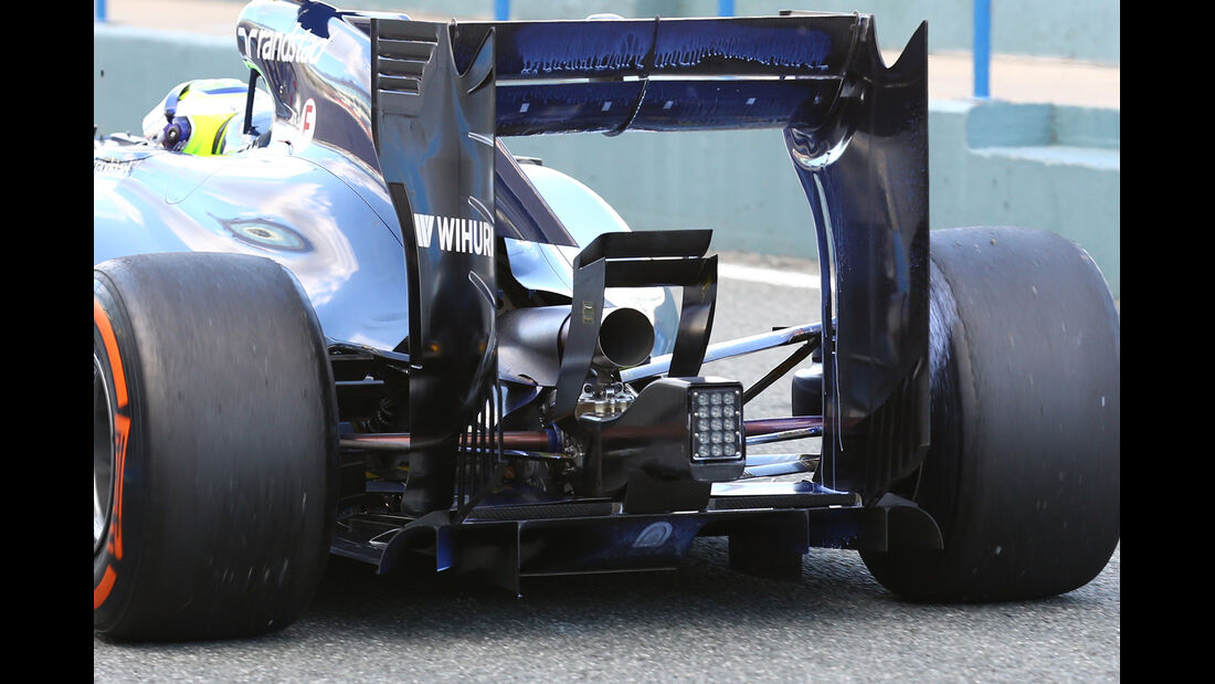 Felipe Massa - Williams - Formel 1 - Jerez - Test - 30. Januar 2014