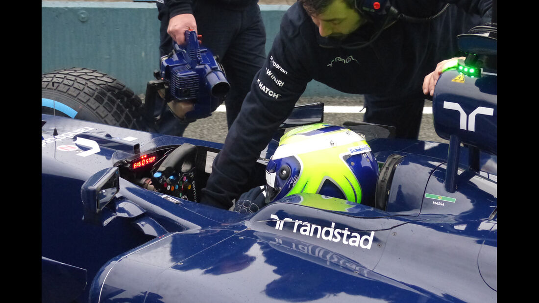 Felipe Massa - Williams - Formel 1 - Jerez - Test - 31. Januar 2014