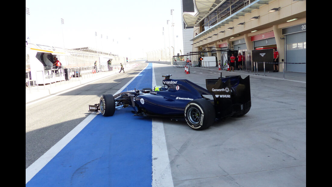 Felipe Massa - Williams - Formel 1 - Test - Bahrain - 1. März 2014