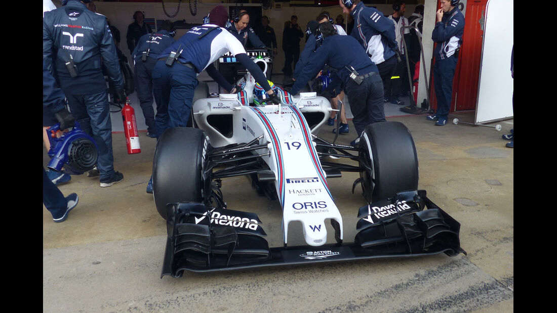 Felipe Massa - Williams - Formel 1-Test - Barcelona - 19. Februar 2015