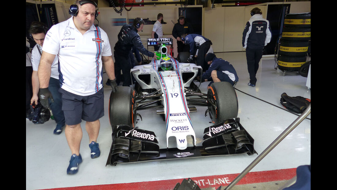 Felipe Massa- Williams. Formel 1-Test - Barcelona - 26. Februar 2015