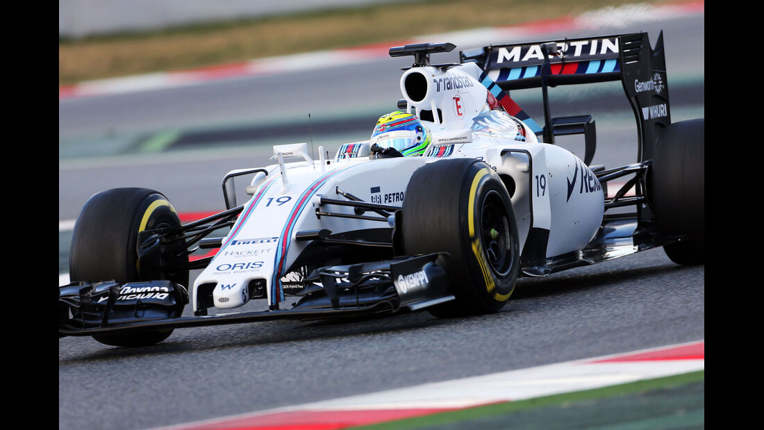 Felipe Massa- Williams. Formel 1-Test - Barcelona - 26. Februar 2015