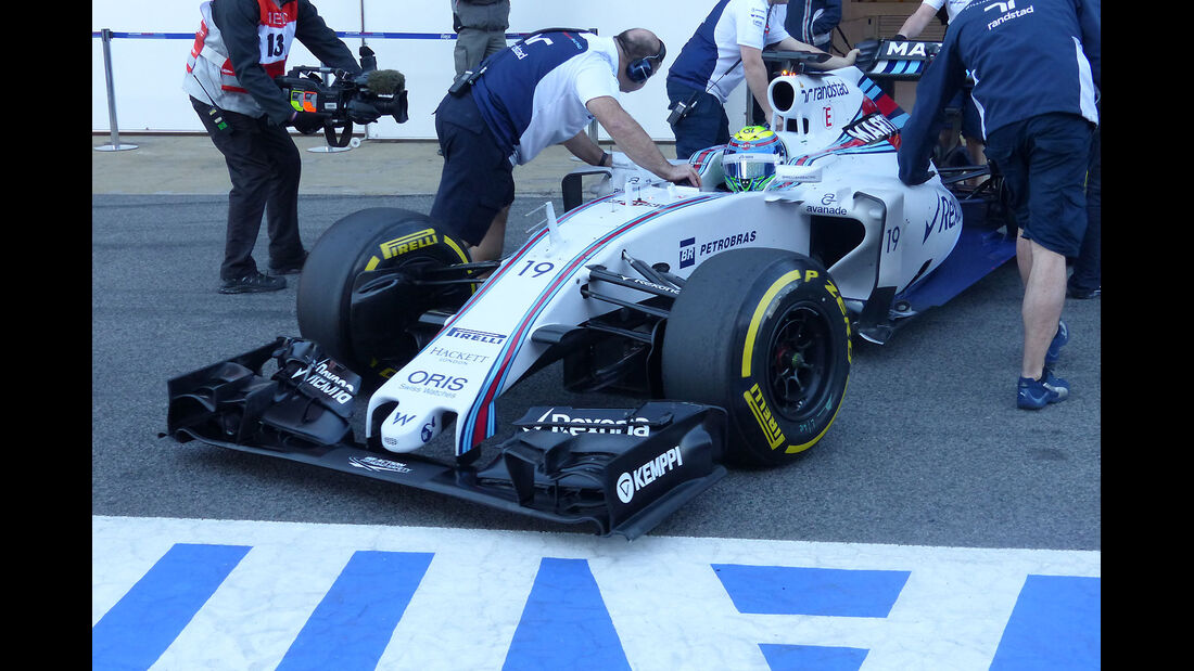 Felipe Massa  - Williams - Formel 1-Test - Barcelona - 28. Feburar 2015