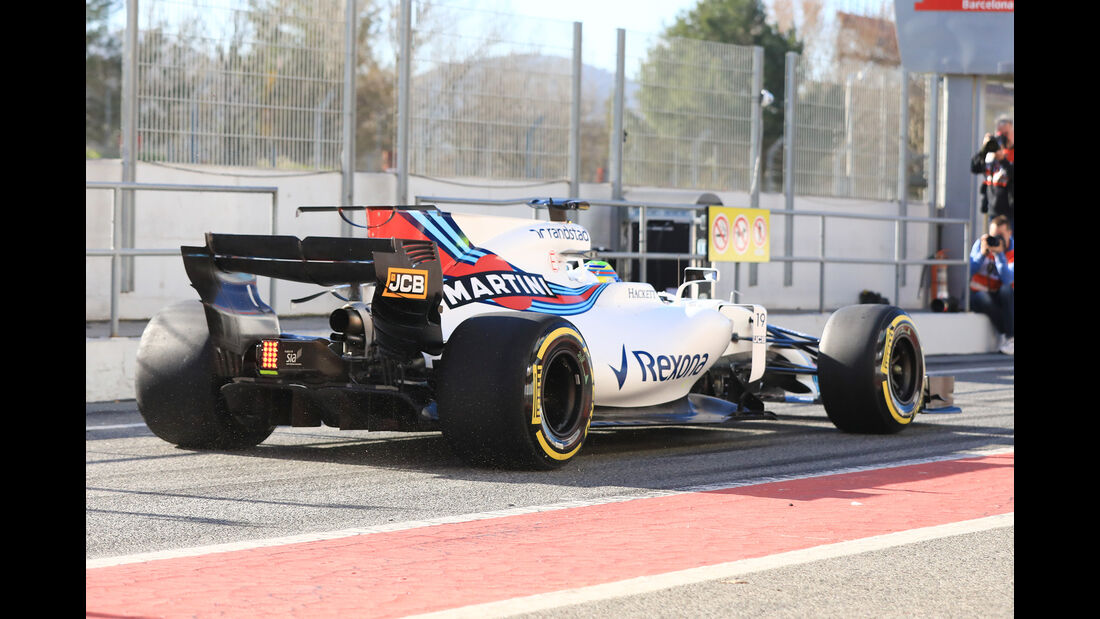 Felipe Massa - Williams - Formel 1 - Test - Barcelona - 7. März 2017
