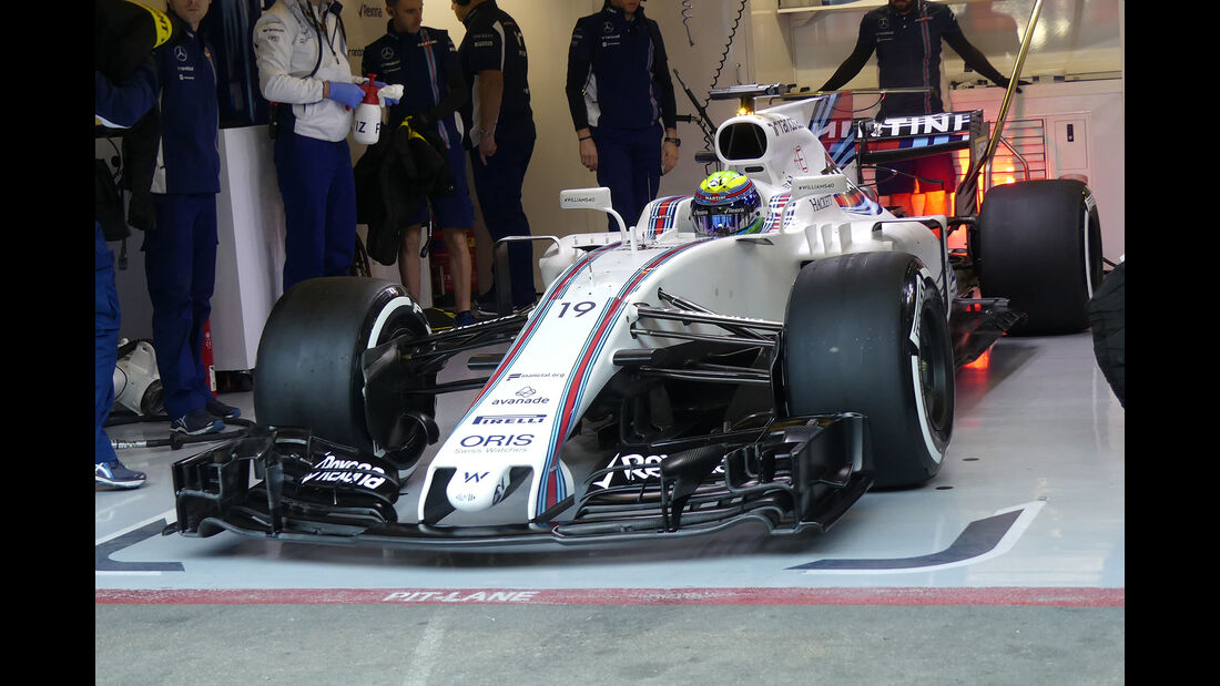 Felipe Massa - Williams - Formel 1 - Test - Barcelona - 7. März 2017