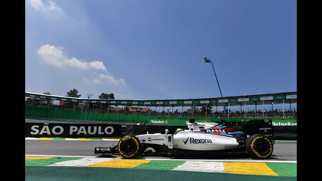 Felipe Massa - Williams - GP Brasilien - Interlagos - Freitag - 11.11.2016