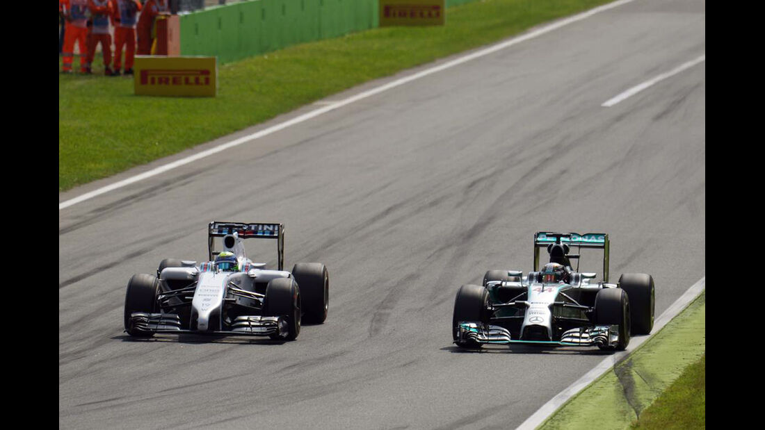 Felipe Massa  - Williams - Lewis Hamilton - Mercedes - Formel 1 - GP Italien - 7. September 2014
