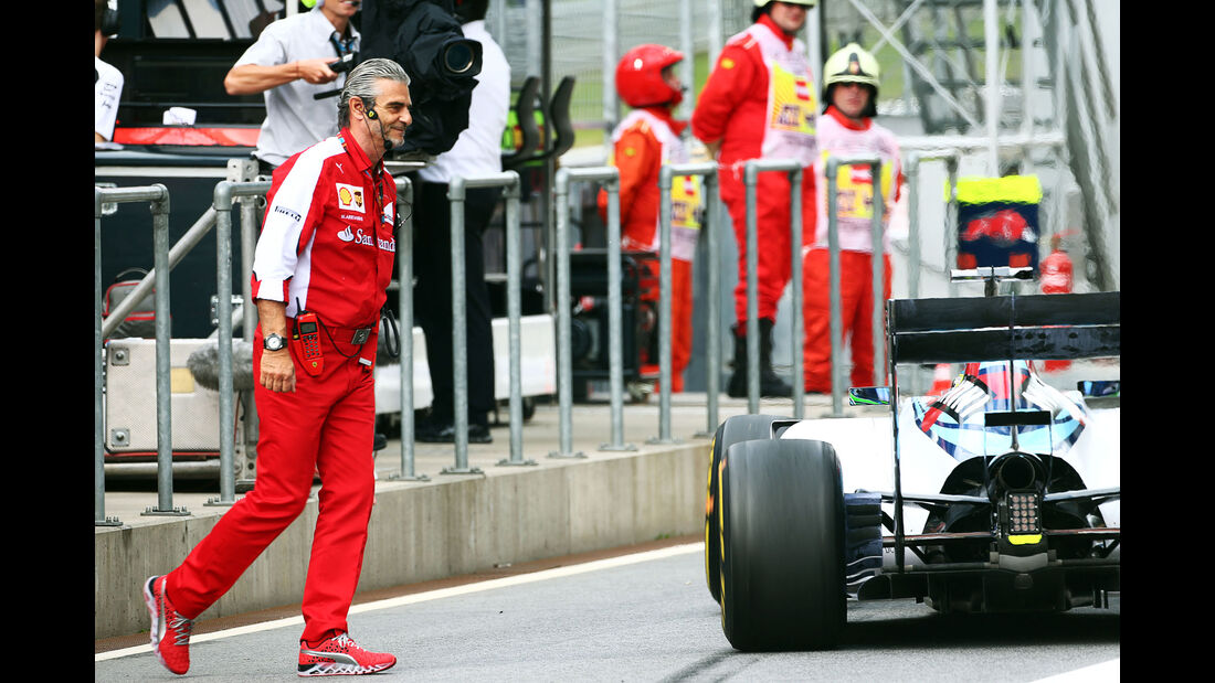 Felipe Massa - Williams - Maurizio Arrivabene - Ferrari - GP Österreich - Formel 1 - Freitag - 19.6.2015