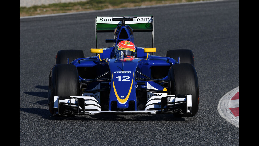 Felipe Nasr - Sauber - Barcelona - Formel 1-Test - 1. März - 2016
