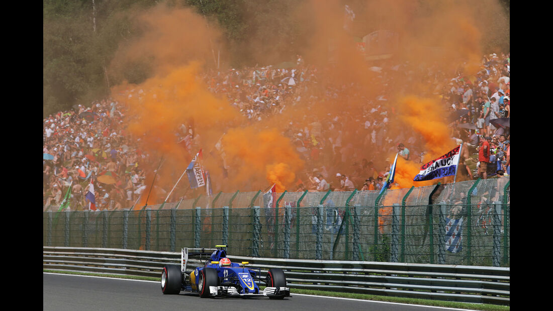 Felipe Nasr - Sauber - Formel 1 - GP Belgien - Spa-Francorchamps - 27. August 2016