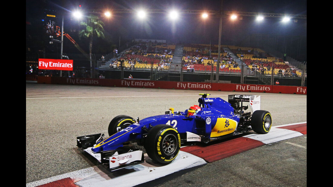 Felipe Nasr - Sauber - Formel 1 - GP Singapur - 18. September 2015