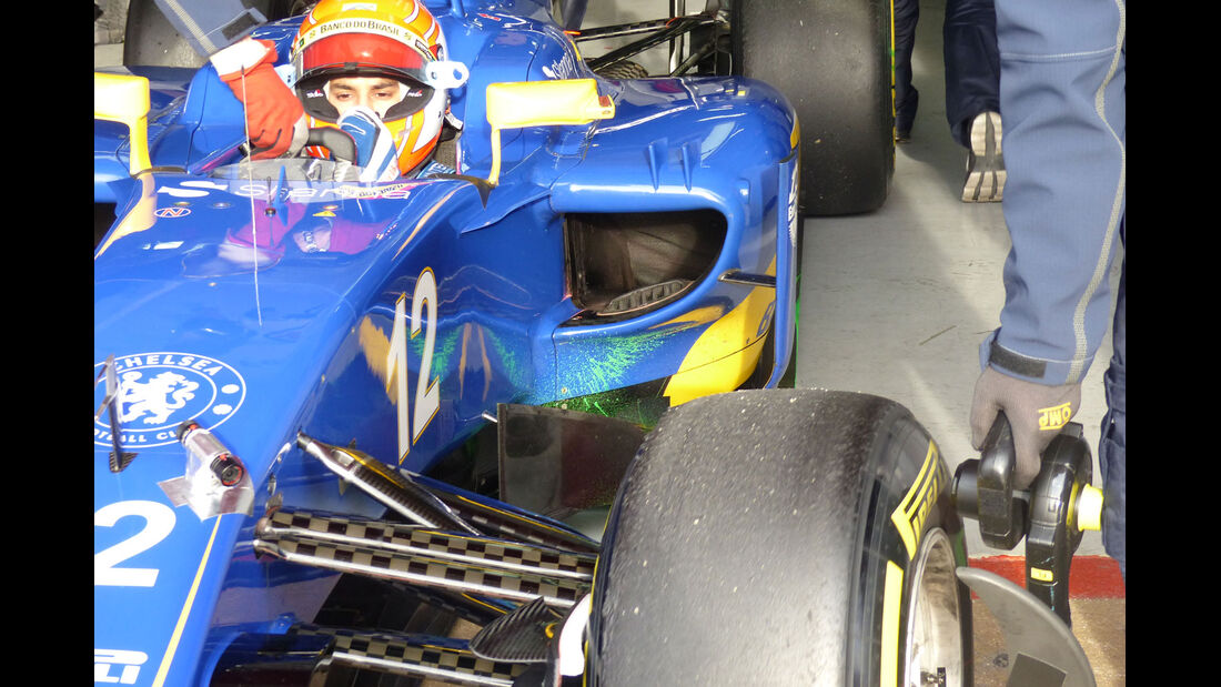 Felipe Nasr - Sauber - Formel 1-Test - Barcelona - 1. März 2015
