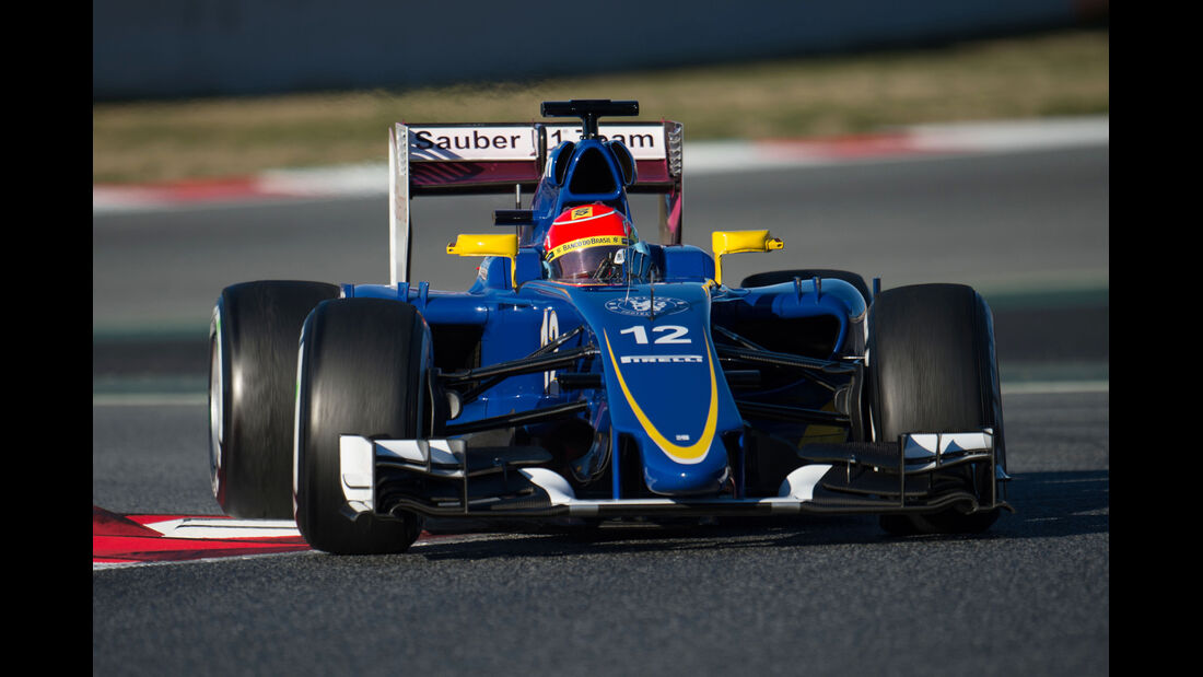 Felipe Nasr - Sauber - Formel 1-Test - Barcelona - 22. Februar 2015