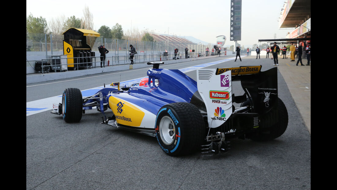 Felipe Nasr - Sauber - Formel 1-Test - Barcelona - 24. Februar 2016