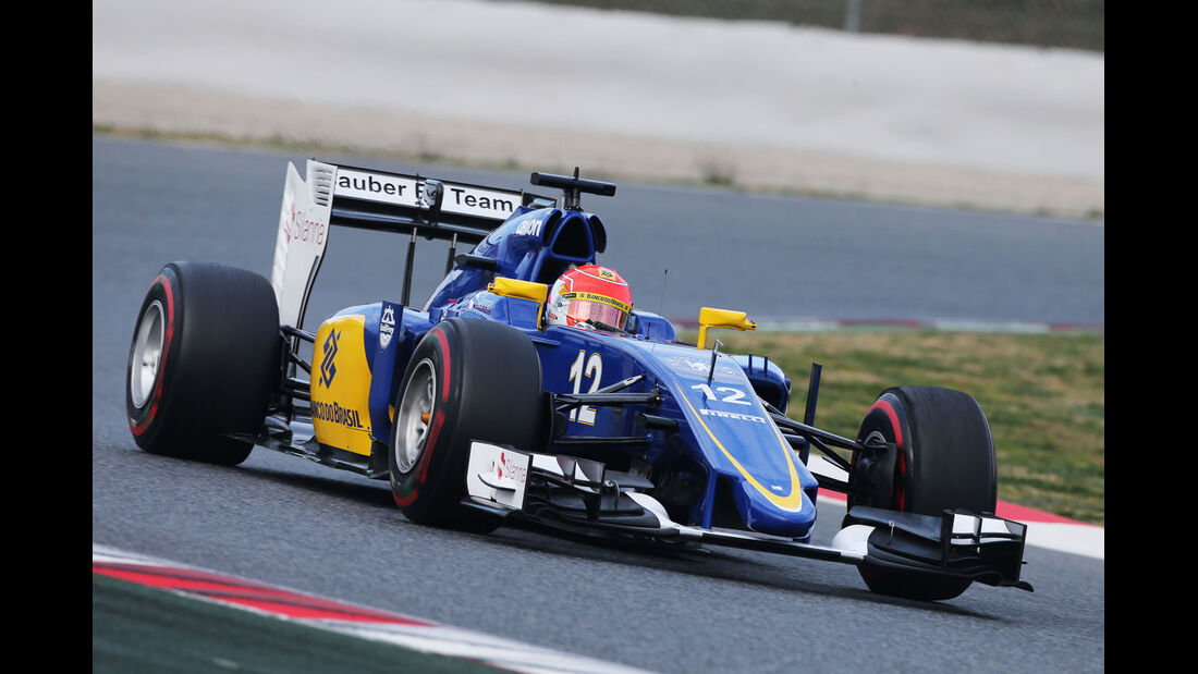 Felipe Nasr - Sauber - Formel 1-Test - Barcelona - 27. Februar 2015