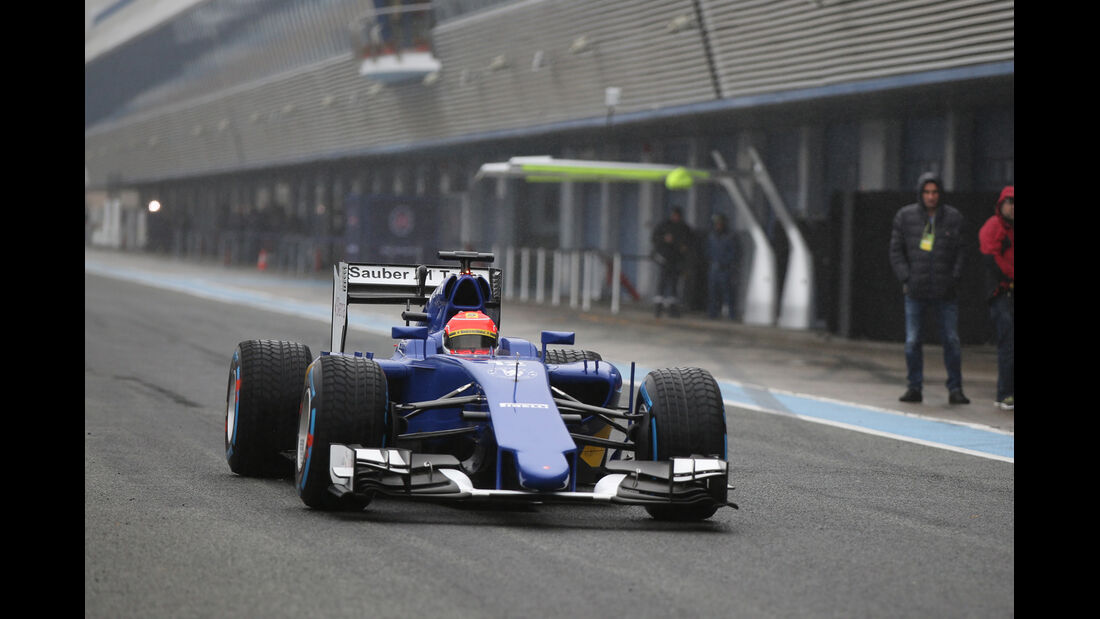 Felipe Nasr - Sauber - Formel 1-Test - Jerez - 2. Februar 2015