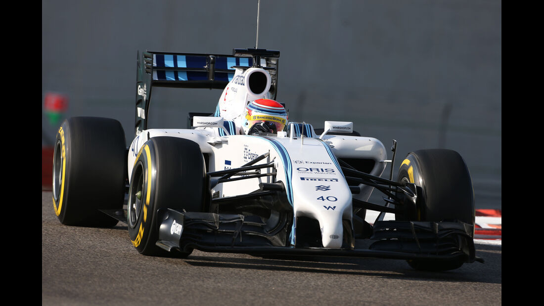 Felipe Nasr - Williams - Formel 1 - Test - Abu Dhabi - 26. November 2014