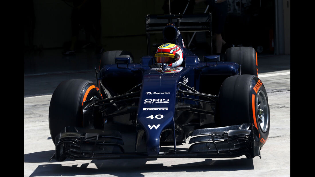 Felipe Nasr - Williams - Formel 1 - Test - Bahrain - 22. Februar 2014