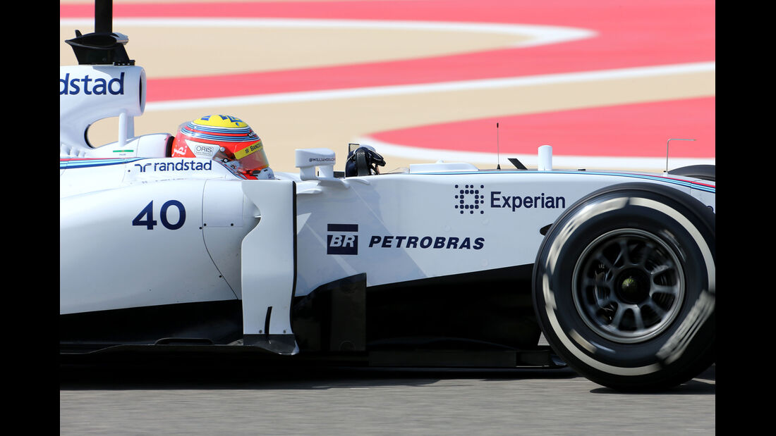 Felipe Nasr - Williams - GP Bahrain - Test 2 - 9. April 2014