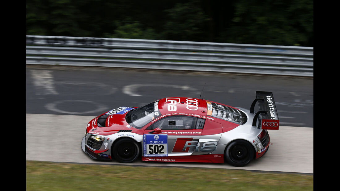 Felix Baumgartner - Audi Race Experience - 24h Rennen - Nürburgring Nordschleife -20. Juni 2014