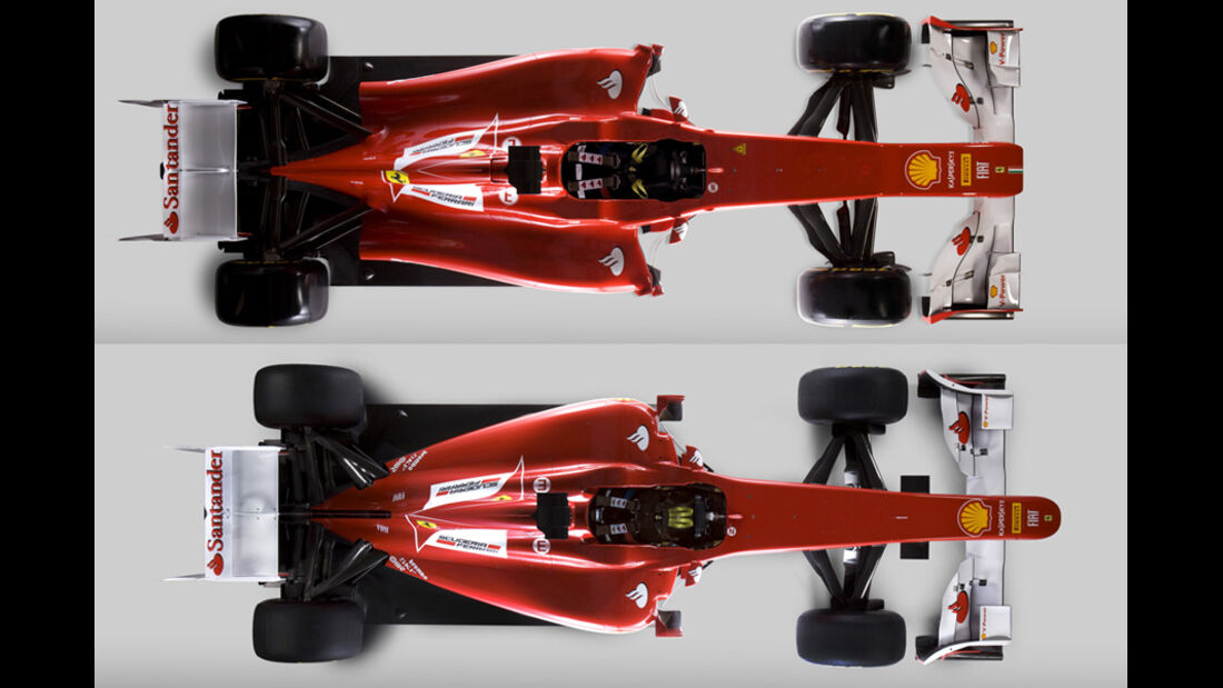 Ferari F2012 vs. Ferrari F150