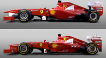 Ferari F2012 vs. Ferrari F150