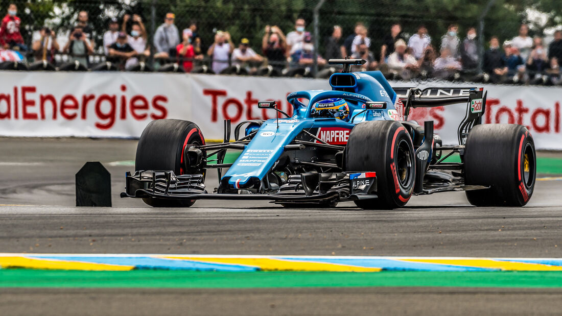 Fernando Alonso - Alpine - F1 - 24h-Rennen Le Mans 2021 