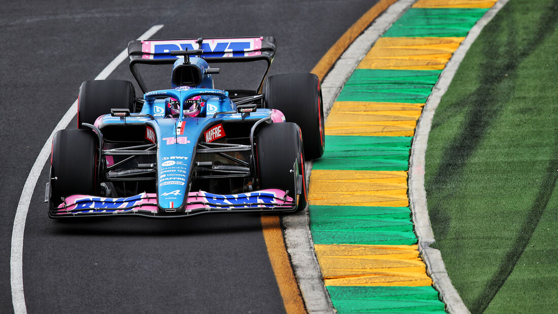 Fernando Alonso - Alpine - Formel 1 - GP Australien 2022