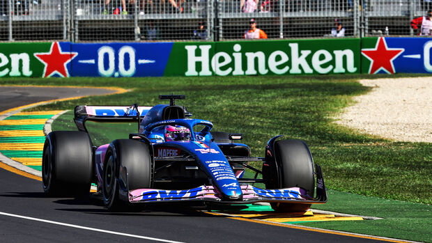 Fernando Alonso - Alpine - Formel 1  - GP Australien - 8. April 2022