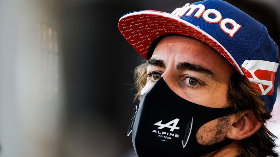 Fernando Alonso - Alpine - Formel 1 - GP Bahrain 2021 - Rennen 