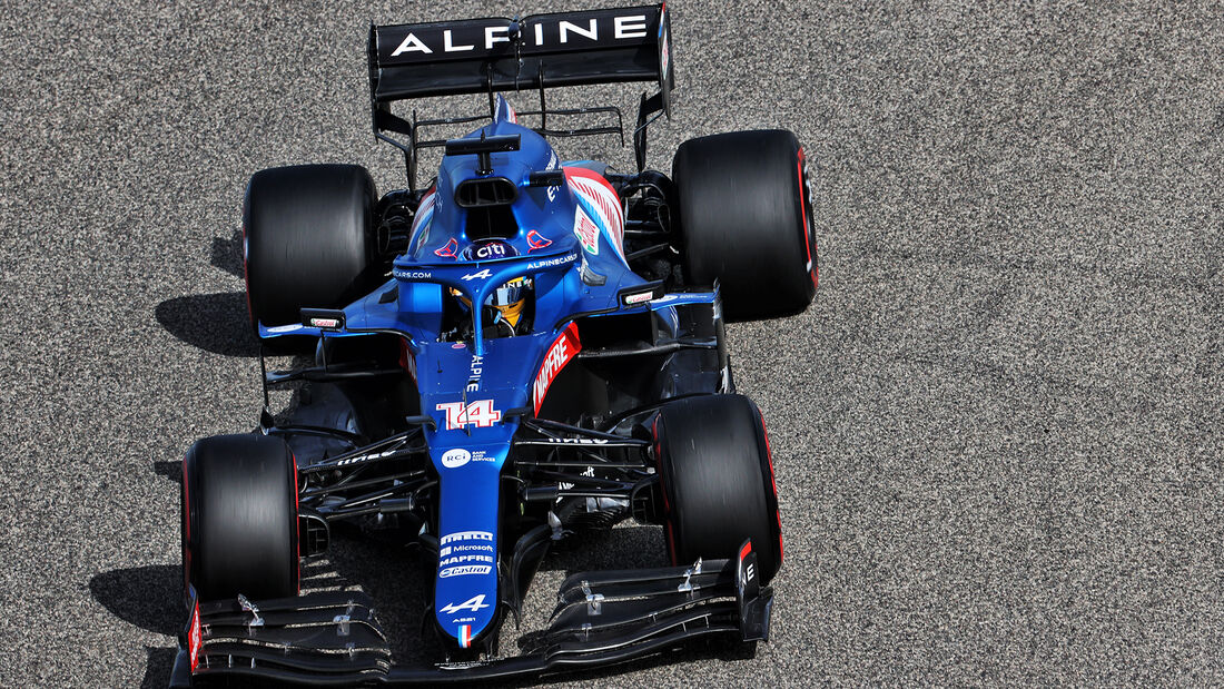 Fernando Alonso - Alpine - Formel 1 - GP Bahrain - Freitag - 26.3.2021