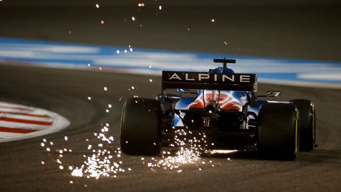 Fernando Alonso - Alpine - Formel 1 - GP Bahrain - Freitag - 26.3.2021