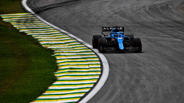 Fernando Alonso - Alpine - Formel 1 - GP Brasilien - Sao Paulo - Freitag - 12.11.2021