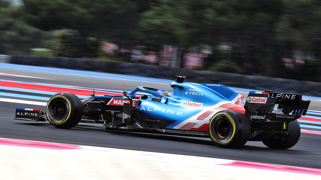 Fernando Alonso - Alpine - Formel 1 - GP Frankreich - Le Castellet - 19. Juni 2021