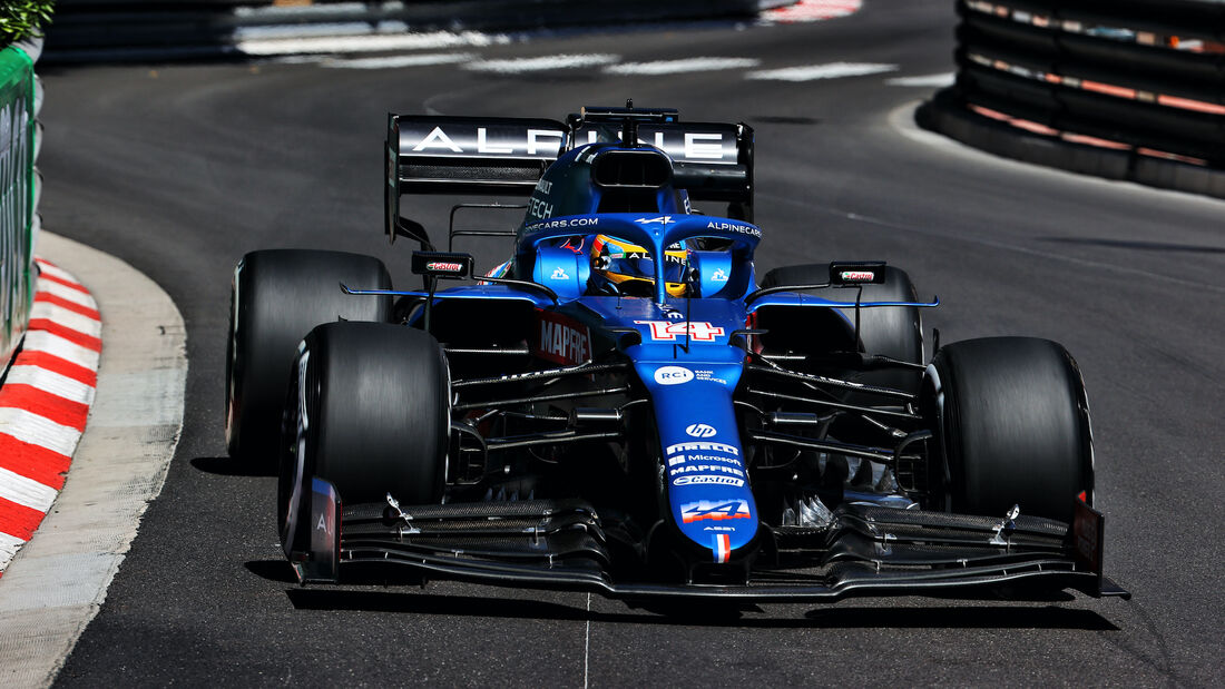 Fernando Alonso - Alpine - Formel 1 - GP Monaco - 20. Mai 2021