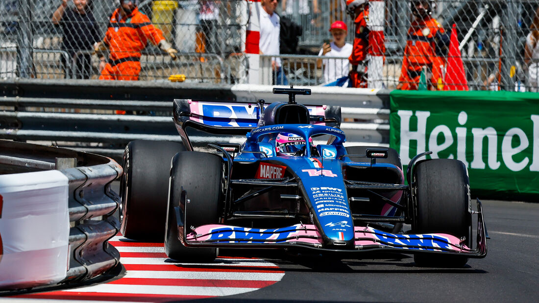 Fernando Alonso - Alpine - Formel 1 - GP Monaco - 27. Mai 2022