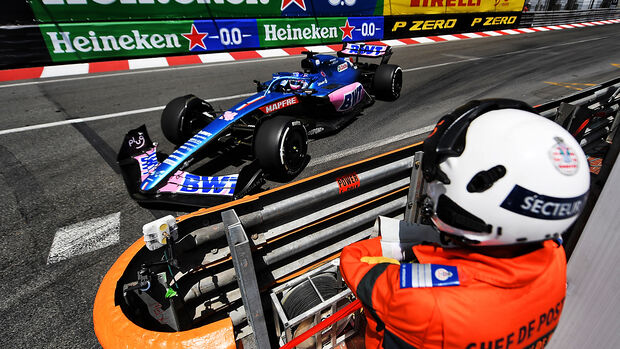 Fernando Alonso - Alpine - Formel 1 - GP Monaco - 27. Mai 2022